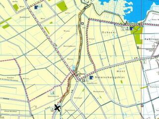 Ausschnitt Karte Wanderweg.