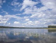 Wolken über Dümmer See