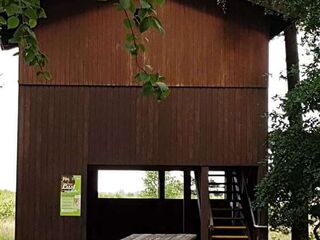 Barrierearmer Aussichtsturm in der Gemeinde Wagenfeld.