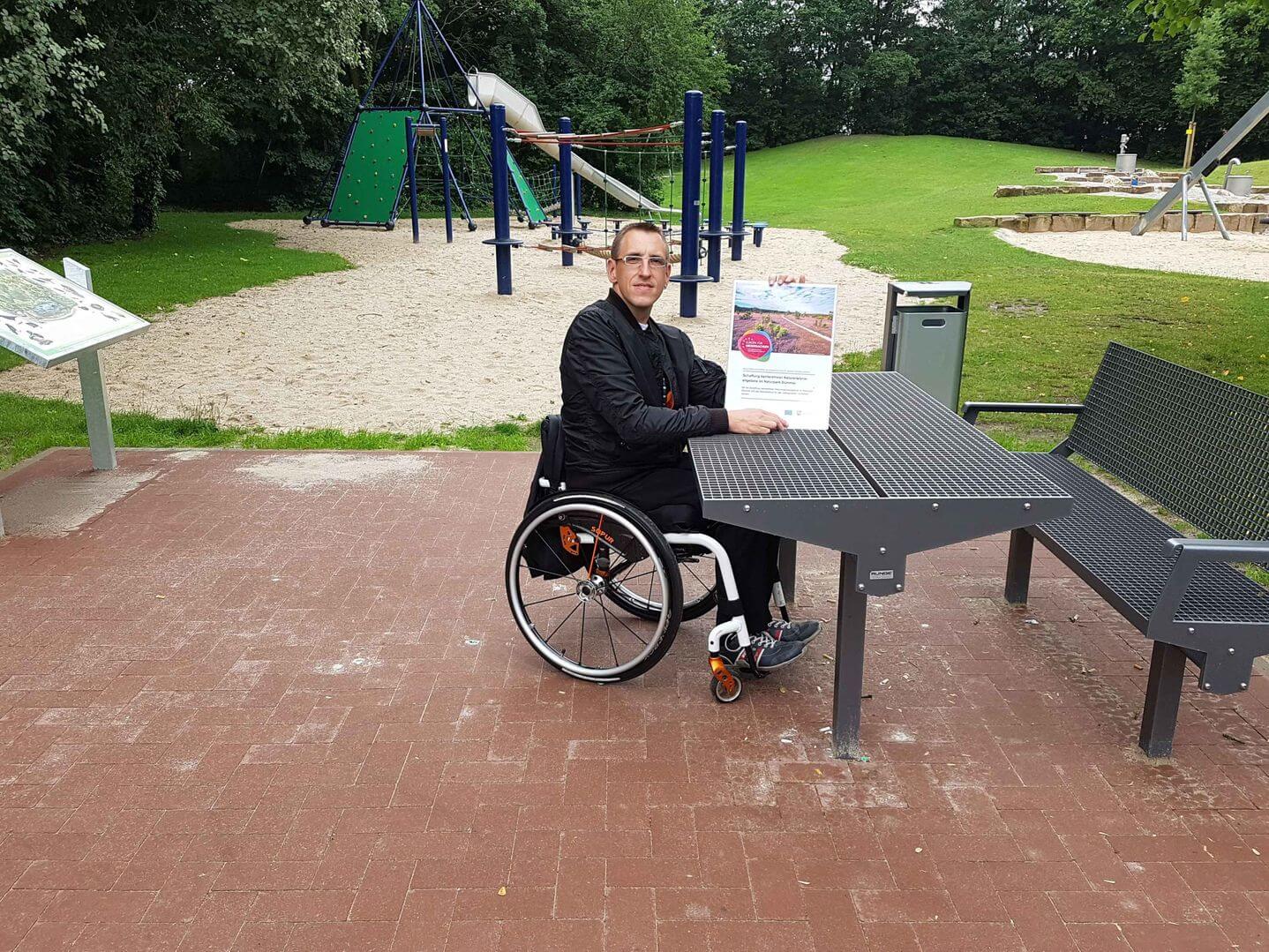 barrirerefreier Naturinformationspunkt