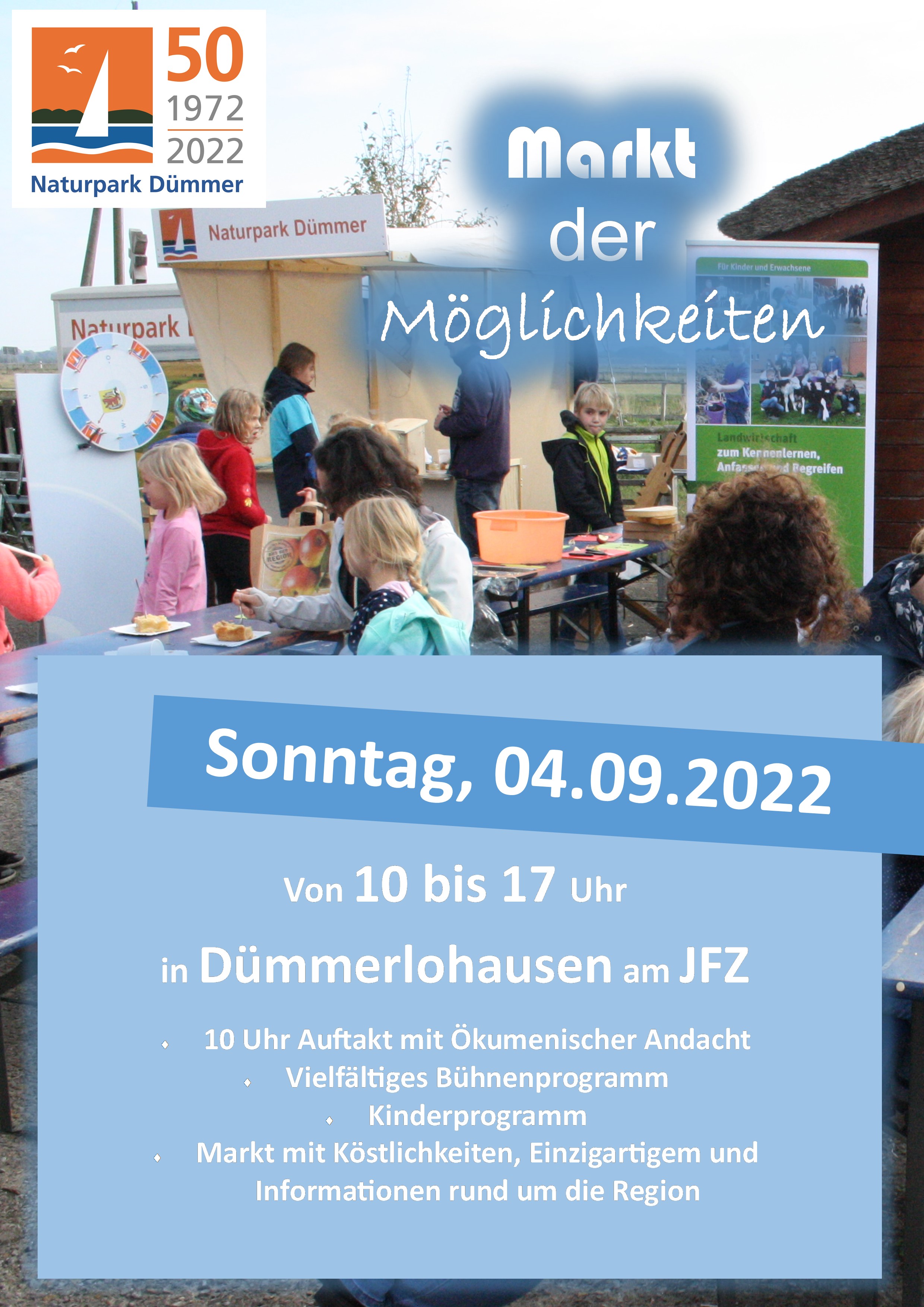 Plakat Markt der Möglichkeiten